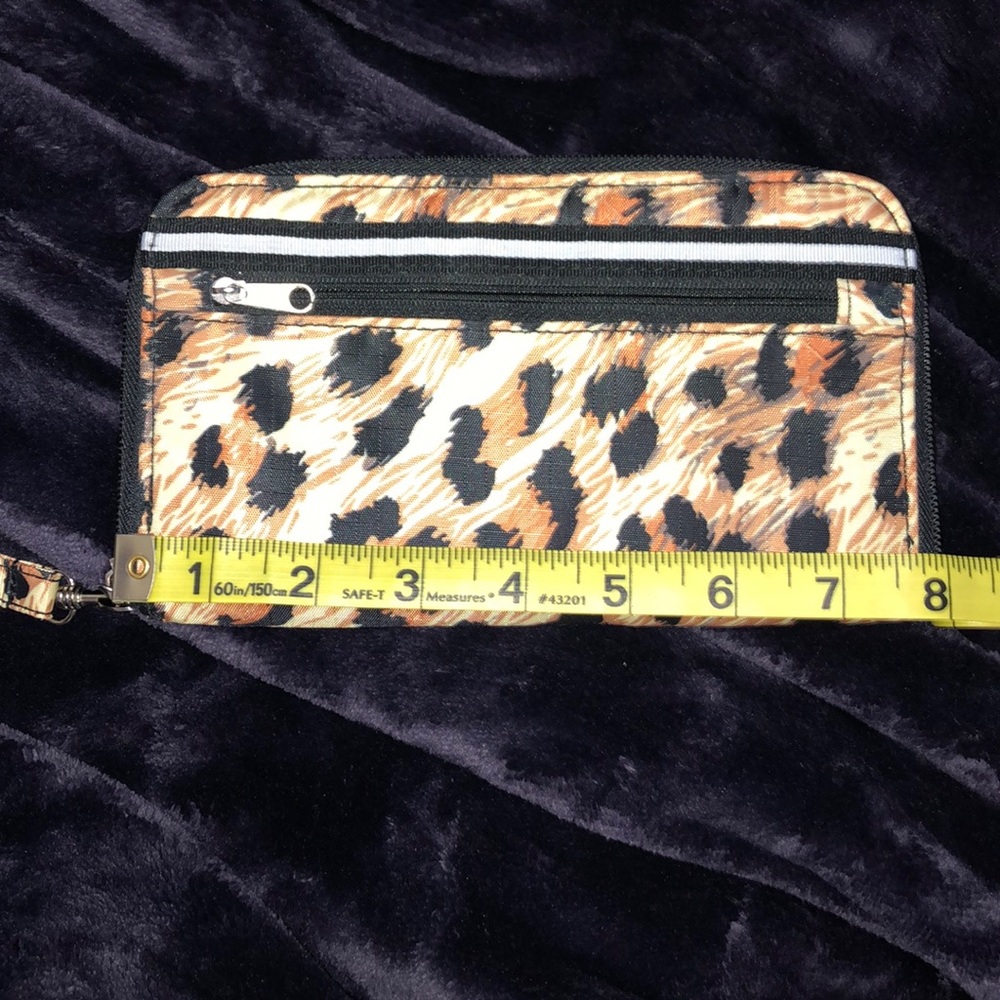 Leopard Wristlet
